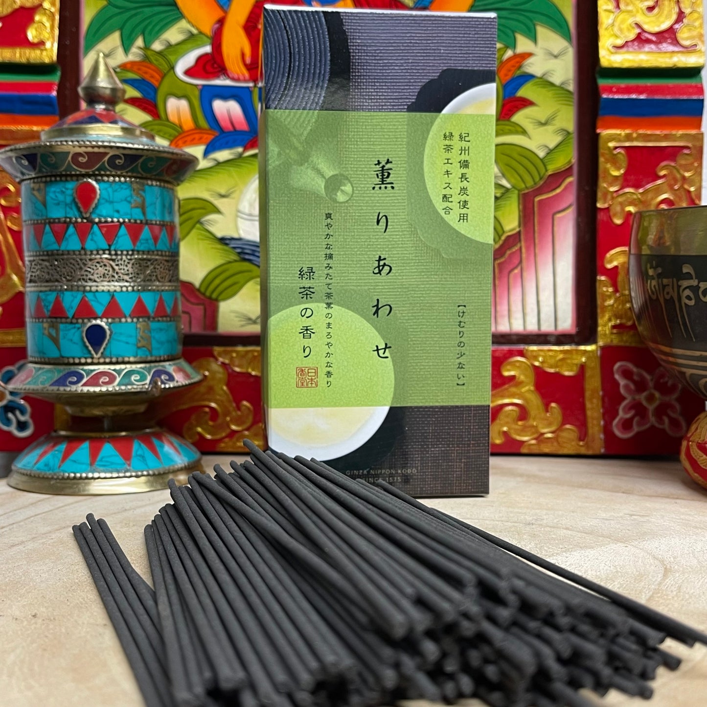 Kaori Awase Aroma Bliss Green Tea Incense (160 Sticks)