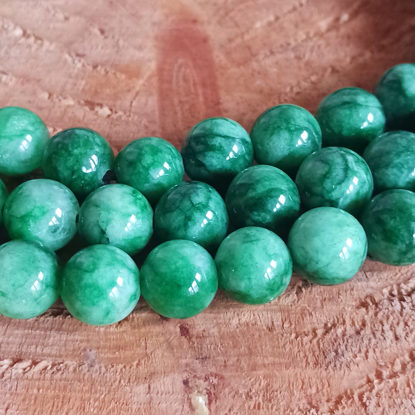 Jade Japa Mala Prayer Beads | 8mm