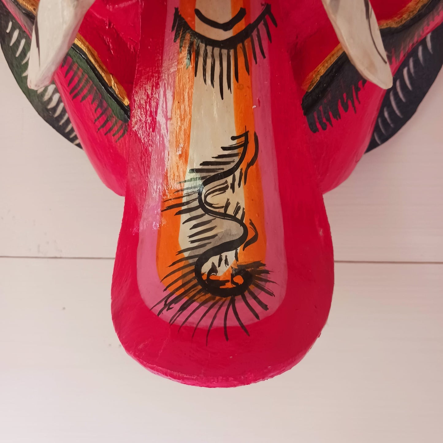 Handcarved Balinese Rangda Barong Dance Mask