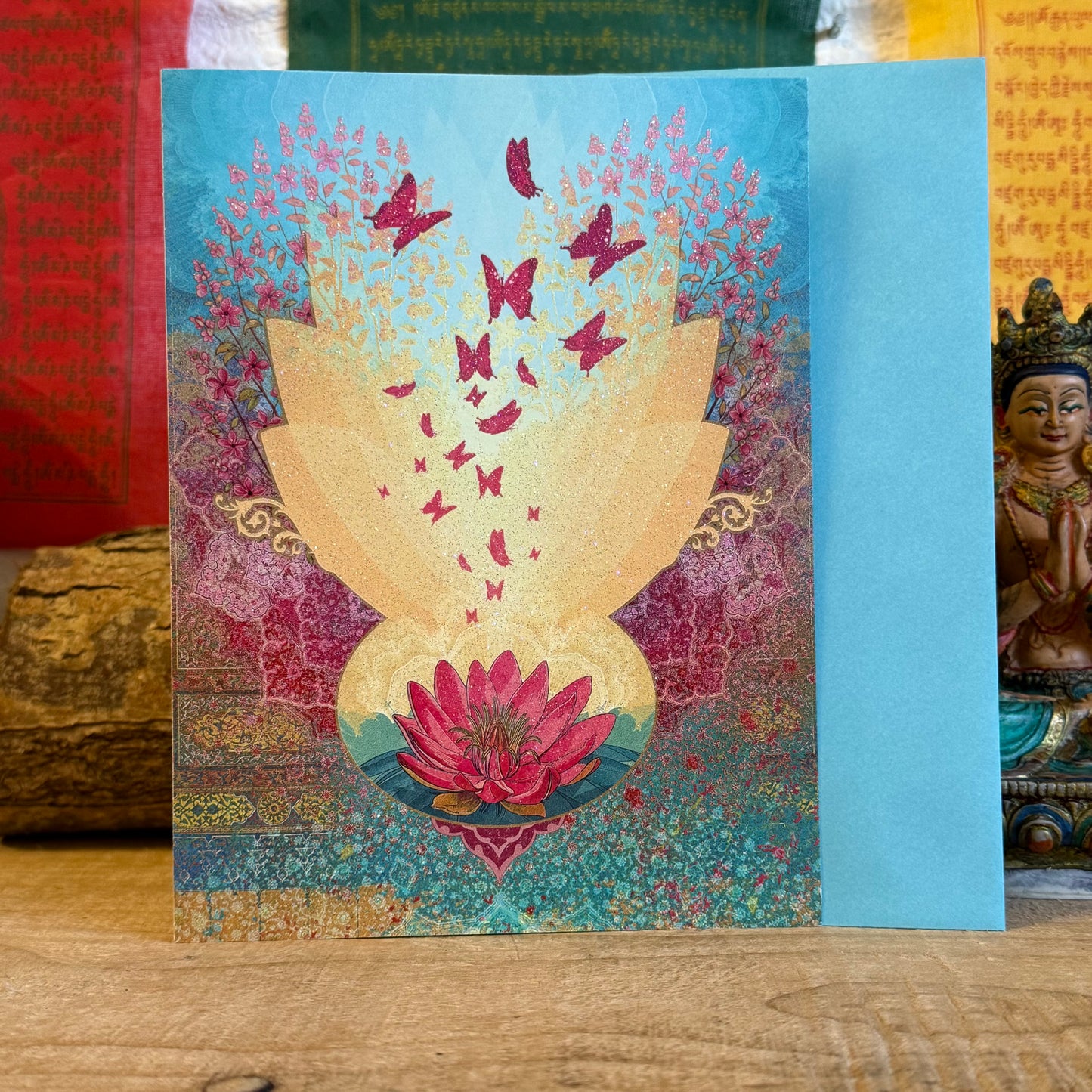 Leanin' Tree Pink Lotus Birthday Card
Celebrate a special soul with the Leanin' Tree Pink Lotus Greeting Card—a heartfelt way to honor their journey around the sun. Featuring a serene pink lotus design, this card radiates beauty, peace, and positive energy.