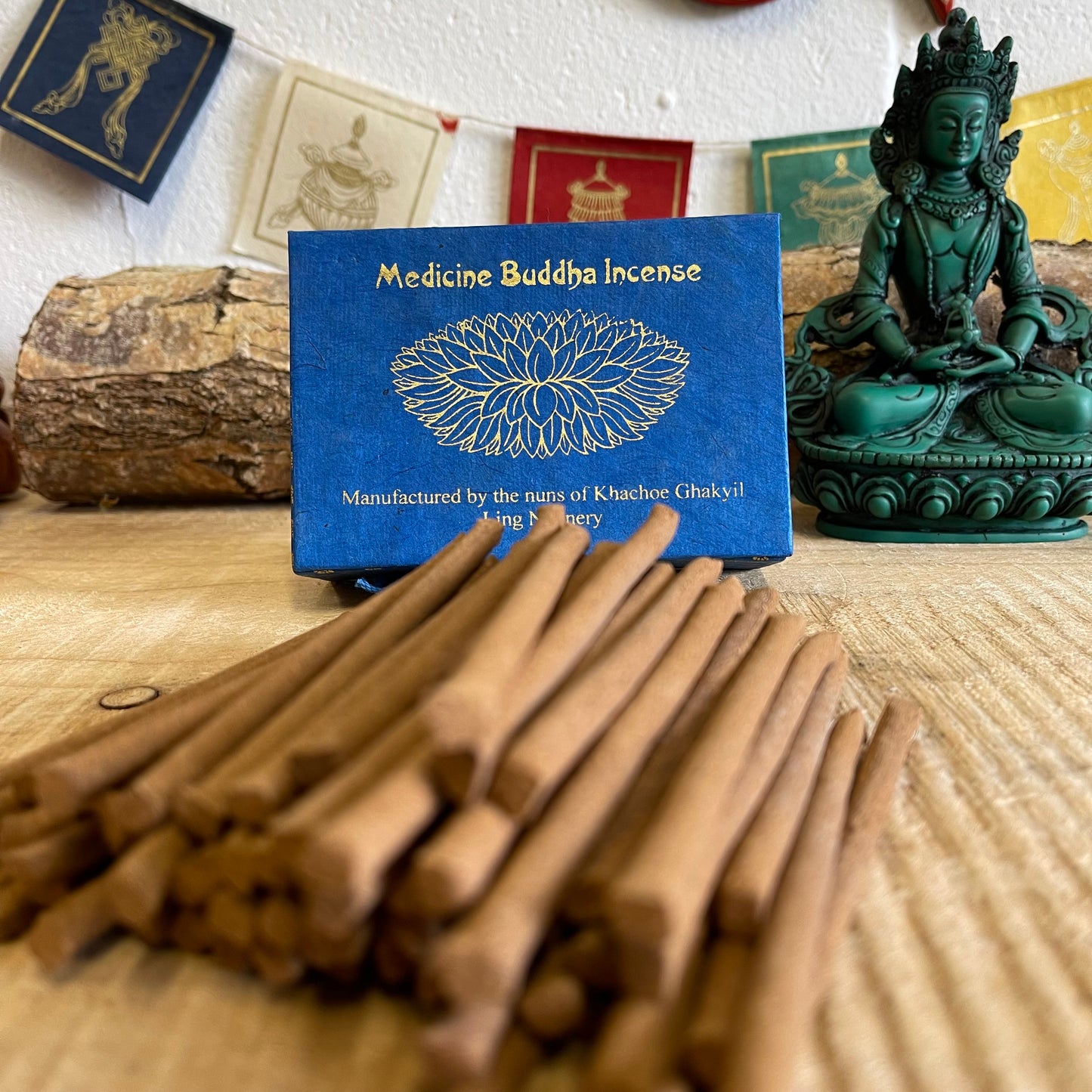 Medicine Buddha Hand rolled Incense
