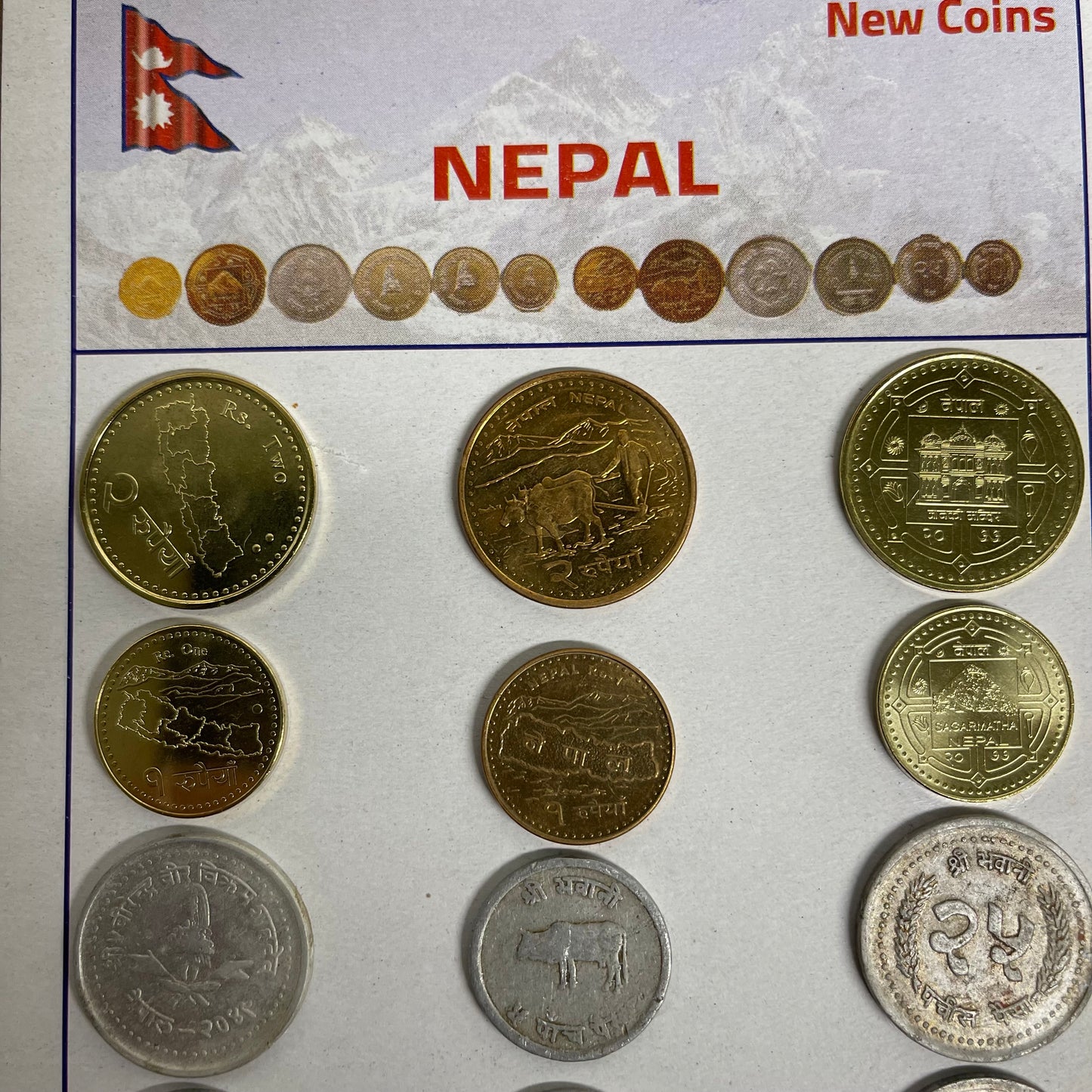 Nepali coins collection | New Coins from Nepal