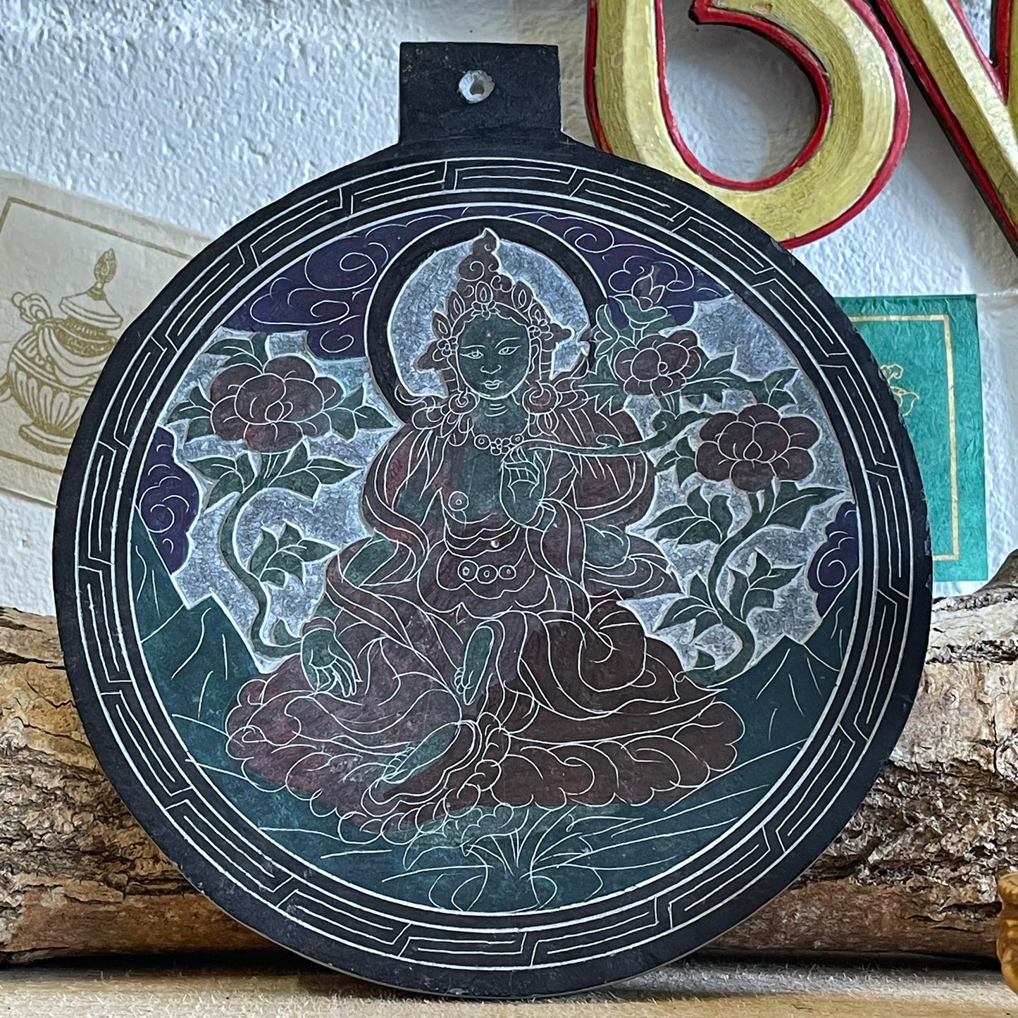 Slate Relief Green Tara