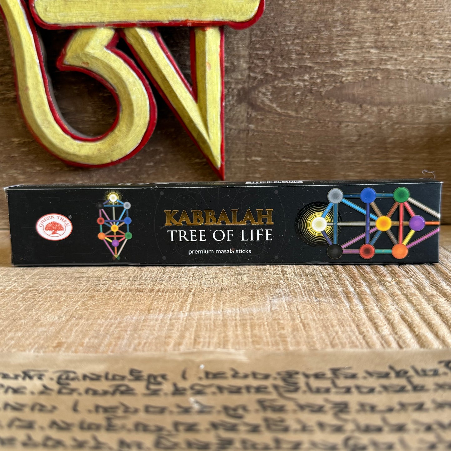 Wise Seeker, open the gate to sacred understanding.
Green Tree’s Kabbalah Incense is a refined blend designed to elevate your space and quiet the mind. Rooted in mystical tradition, this oriental-inspired aroma purifies the atmosphere, making room for insight, clarity, and spiritual awakening.
Hand-rolled in India using the ancient Masala method, this incense is created from a base of high-quality herbs, resins, and natural oils. It is ideal for meditative study, ritual work, and environments where spirit