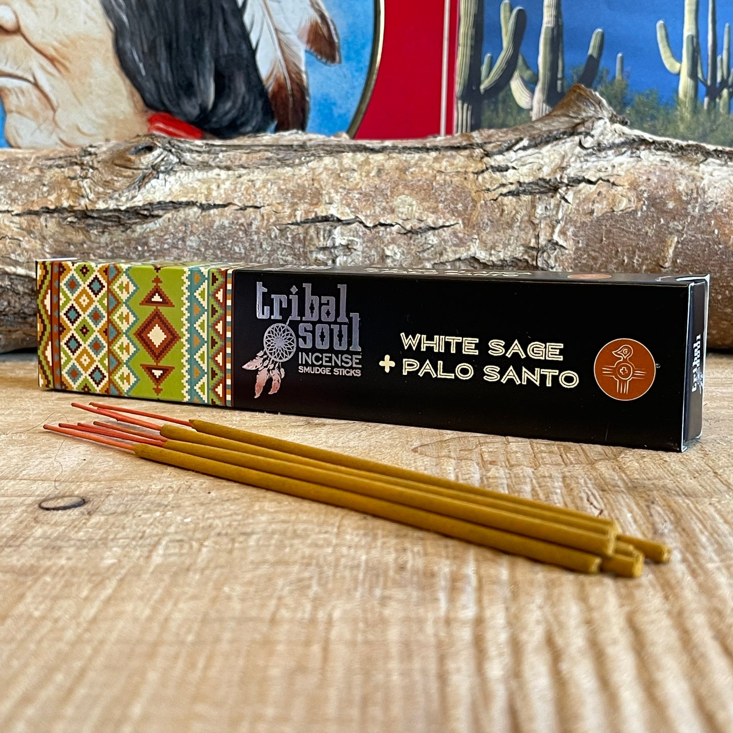 Tribal Soul White Sage & Palo Santo Incense Sticks – Purifying Ritual Aroma
