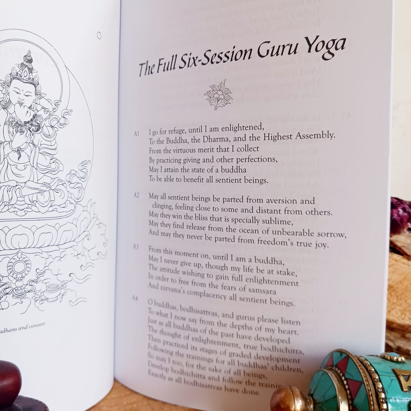 Lama Tsongkhapa Guru Yoga Book