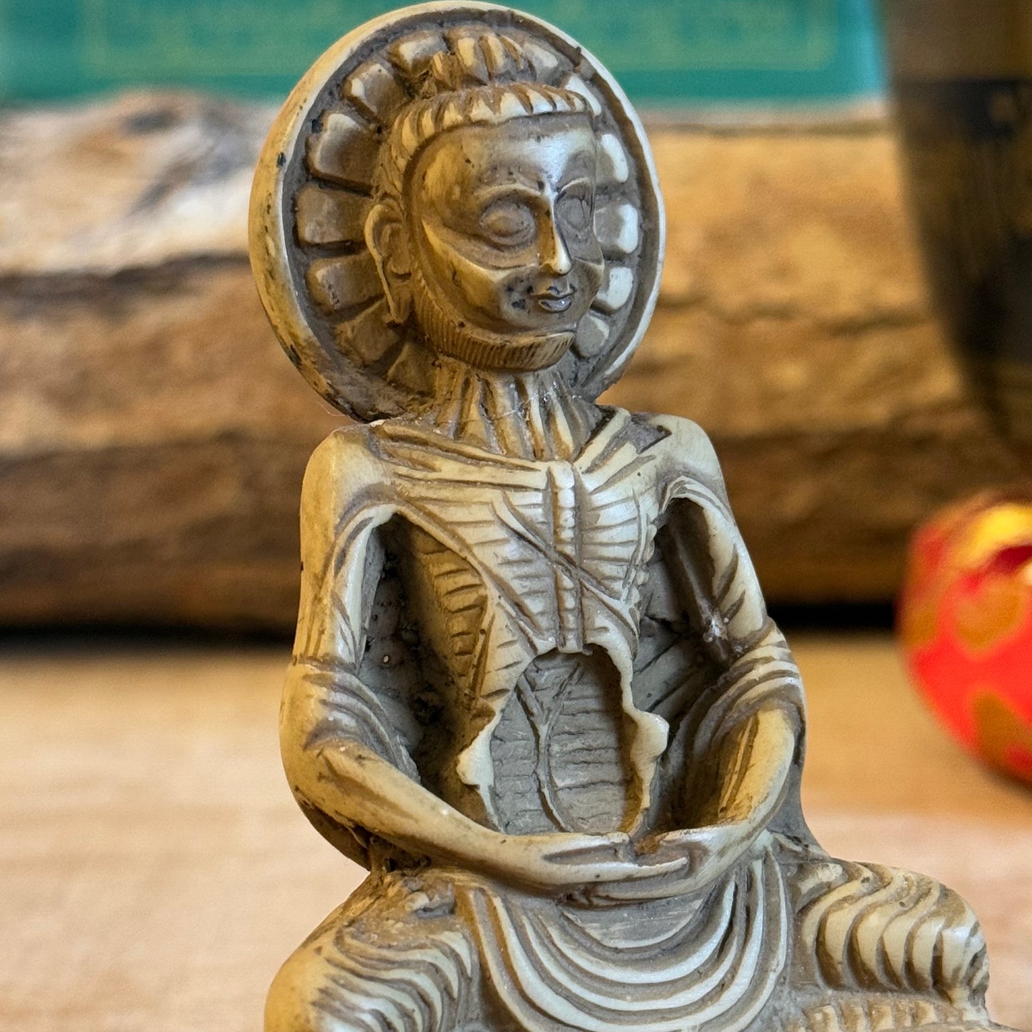 Deep Meditation Buddha Statue (Fasting Buddha)
This Deep Meditation Buddha Statue, also known as the Fasting Buddha or Hungry Buddha, is a striking portrayal of Prince Siddhartha’s unwavering dedication to attaining enlightenment. The statue captures the transformative moment in his journey, where he practiced six years of severe austerities and intense meditation, reducing his body to skin and bones.
Symbolism: A powerful reminder of self-discipline, perseverance, and spiritual determination.
Material: M