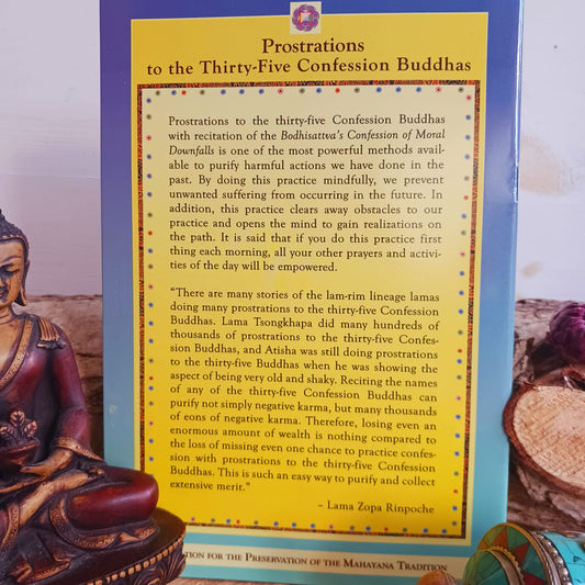 The Preliminary Practice of Prostrations Book