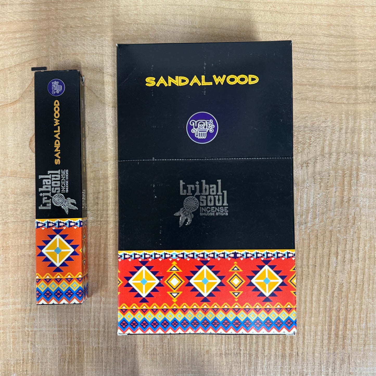 Tribal Soul incense, Sandalwood incense sticks, natural incense, spiritual incense, meditation incense, cleansing incense, ritual incense, Fair Trade incense, hand-rolled incense, sandalwood aroma