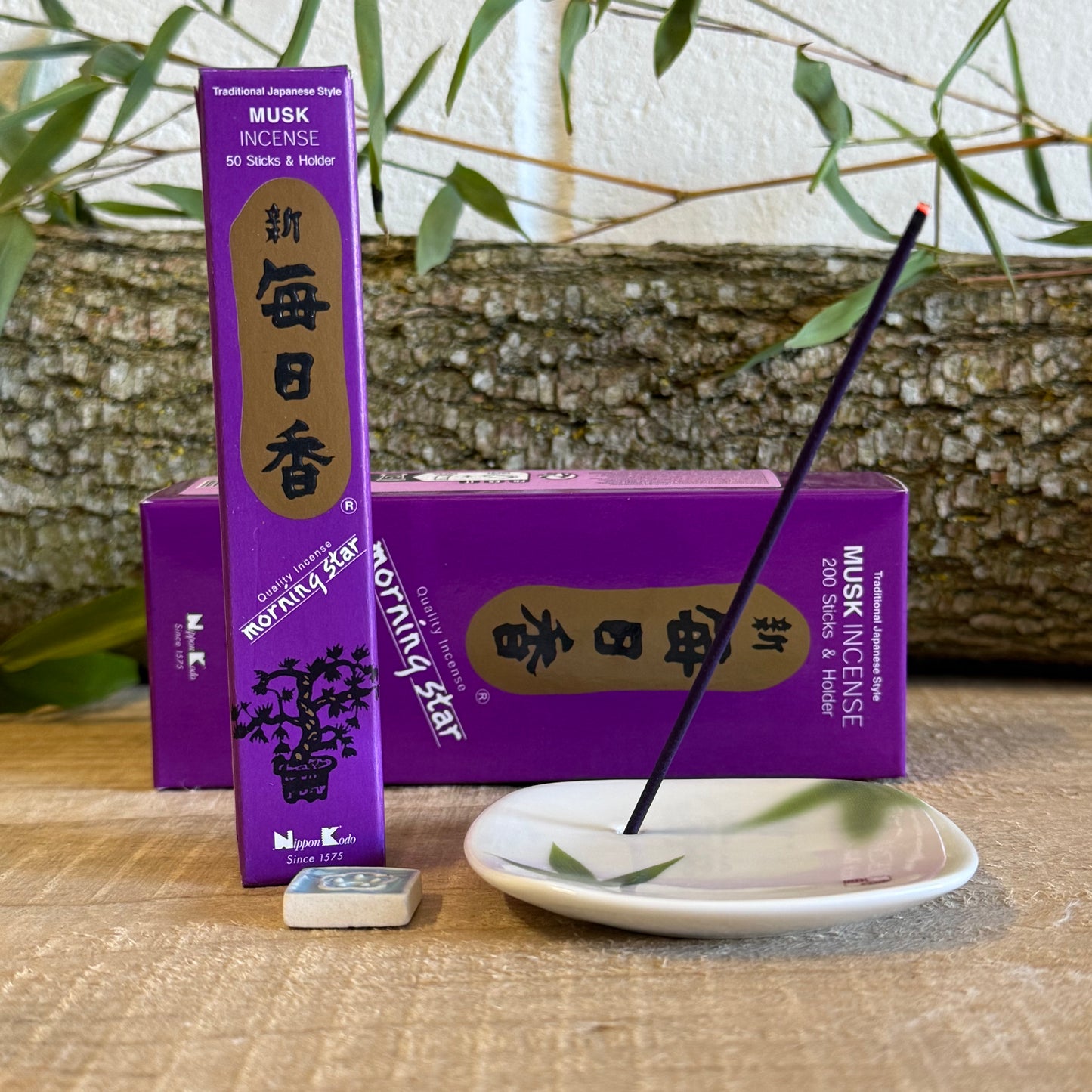Morning Star Musk Incense offers a rich and sensual fragrance when burned on its own, with creamy and powdery notes that create a soothing atmosphere. As a base note, it pairs perfectly with other Morning Star incense scents, such as rose, gardenia, or jasmine, allowing you to blend and enjoy a delightful combination of fragrances. 