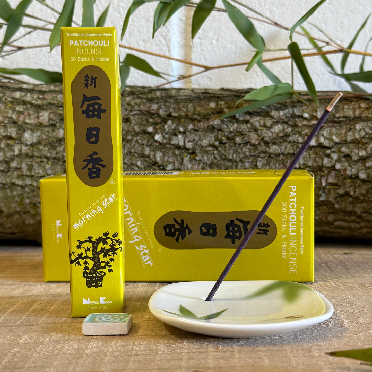 Morning Star Patchouli Japanese Incense Sticks – Woody & Earthy