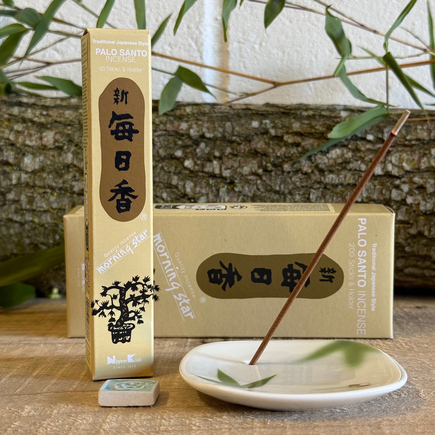  The Morning Star Palo Santo incense releases a gentle, soothing fragrance when burned. Its scent is subtle rather than overpowering, creating a calm and inviting atmosphere.
Like other products in the Morning Star range, this incense can be used alone or blended with other scents to create a personalized fragrance experience. Palo Santo pairs well with warm amber, aromatic cedarwood, or fresh pine for a balanced and harmonious aroma.