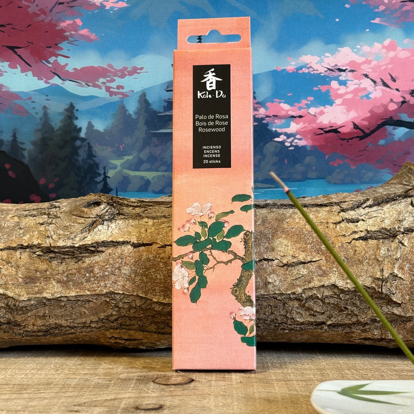 Koh-Do Rosewood Incense offers 20 sticks of warm, earthy fragrance. Perfect for meditation, rituals, or daily calm. Handcrafted Japanese tradition