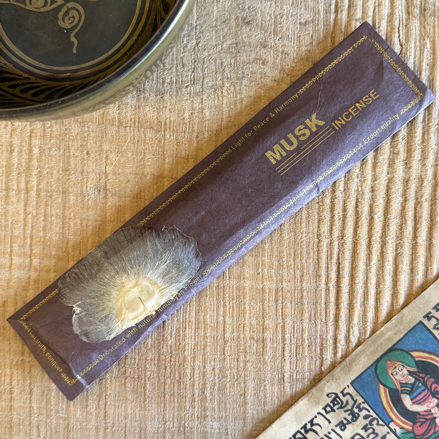 Handmade Himalayan Musk Incense – Eco-Friendly & Fair Trade
Immerse yourself in the soothing aroma of handmade Himalayan musk incense, crafted with care in Nepal using traditional techniques passed down for generations. Each stick is carefully blended with natural ingredients to create a rich, warm, and earthy musk scent that promotes relaxation, mindfulness, and spiritual well-being.
Eco-Friendly Packaging & Ethical Sourcing