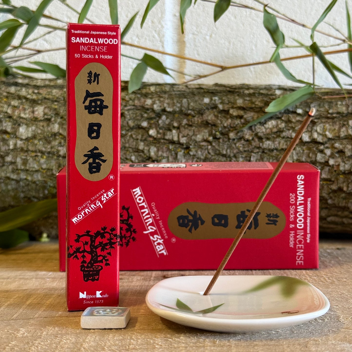 Morning Star Sandalwood Incense – 50 & 200 Stick Boxes
Enhance your space with the rich, warm aroma of Morning Star Sandalwood Incense. Known for its calming and grounding properties, sandalwood has been used for centuries in meditation, relaxation, and spiritual practices. This high-quality incense delivers a pure and natural fragrance, making it ideal for creating a tranquil and harmonious environment.