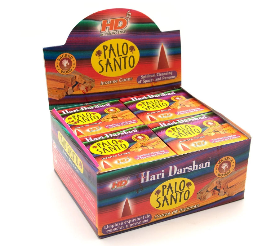 Hari Darshan Palo Santo Incense Cones – Sacred Energy Cleansing Incense