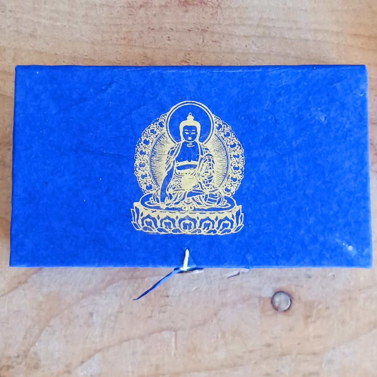Elevate your meditation and Puja practice wherever your journey takes you. This Handmade Nepalese Buddhist Travelling Altar Set provides a complete, compact sacred space for spiritual grounding on the road or away from home.