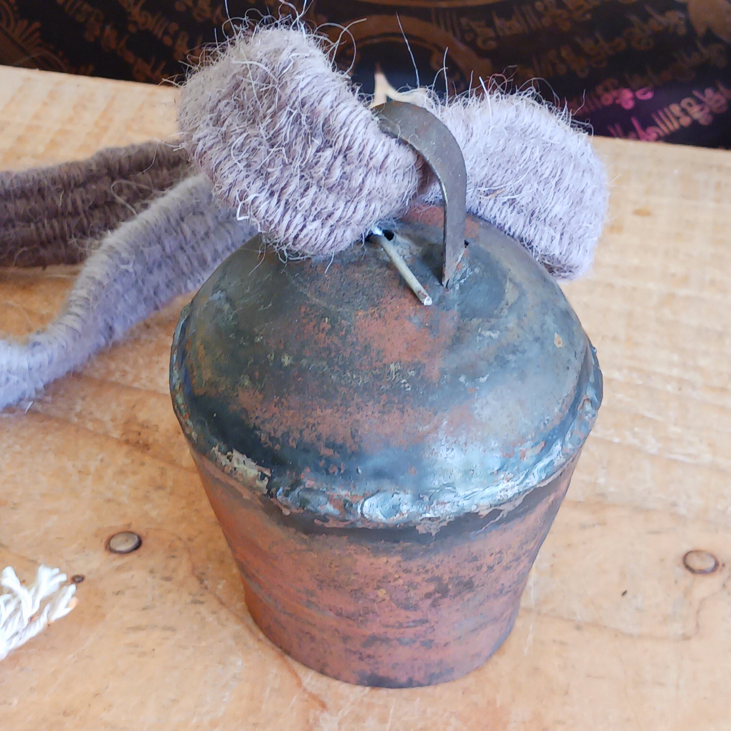 Bring the authentic charm of the Himalayas into your home with this handcrafted Nepalese Yak Bell. Traditionally used by yak herders in Nepal and Tibet, these distinctive bells were hung around the necks of yaks to help locate animals grazing across mountainous landscapes.