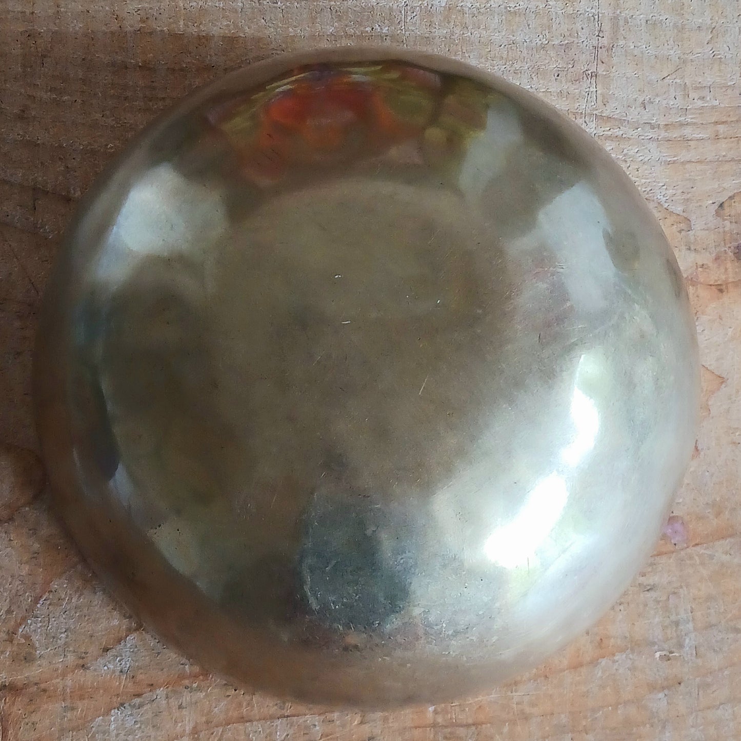 Elevate your meditation and sound healing practice with this Classic Hand-Hammered Singing Bowl, beautifully engraved with the sacred OHM symbol inside the bowl. This is a unique, one-of-a-kind item—you will receive exactly the bowl pictured.