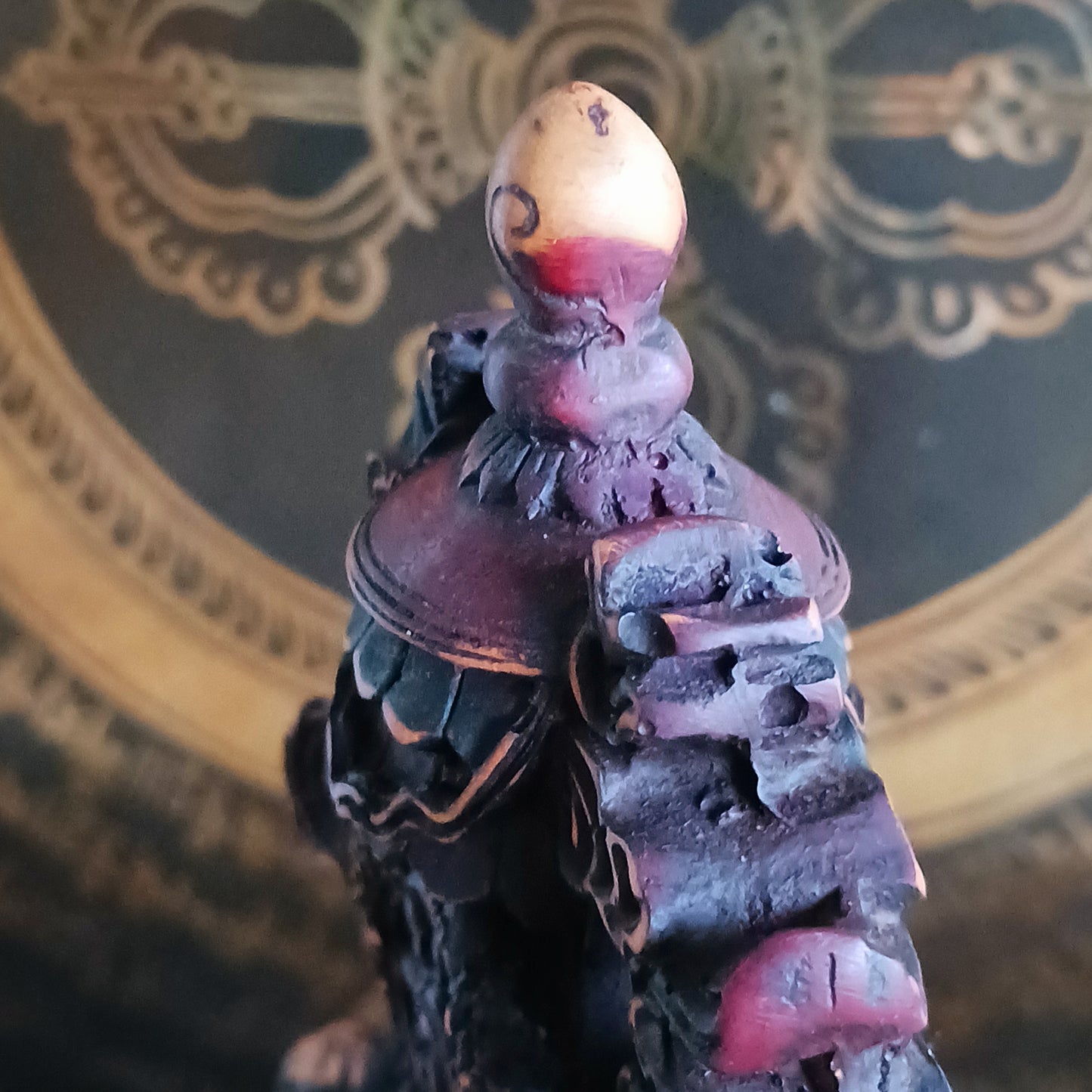 Invite harmony, abundance, and spiritual protection into your space with this hand-finished Tibetan Treasure Vase. Traditionally revered in Tibetan Buddhism, the Treasure Vase represents health, longevity, wealth, prosperity, wisdom, and the vast potential of space.