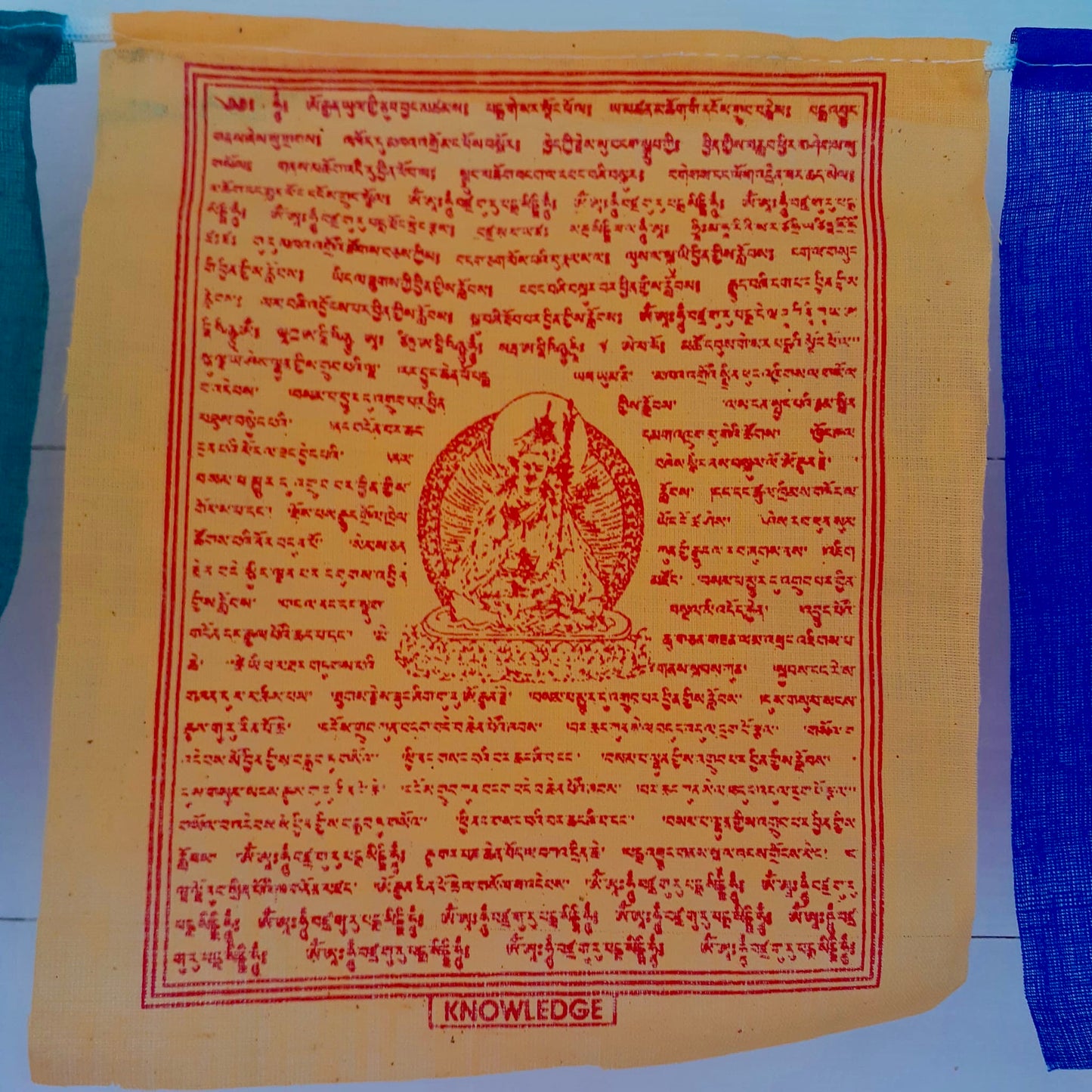 Cotton Tibetan Prayer Flags 10 flags 16cm × 20cm