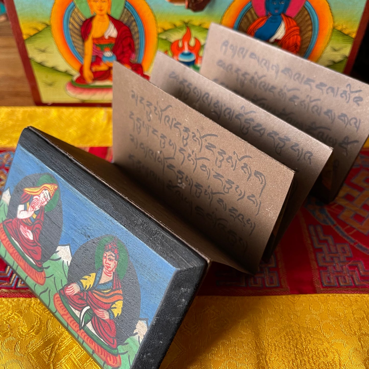 Tibetan Tantric Prayer Book 11 X 7 cm