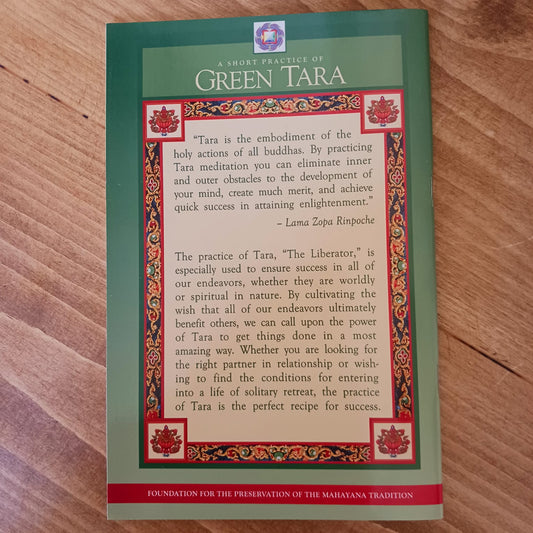 A Short Practice of Green Tara Book