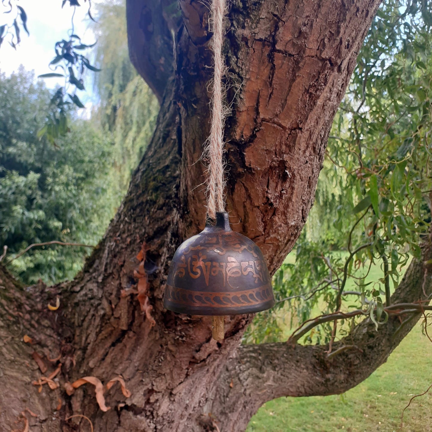 Small Copper and Brass Tibetan Yak Bell