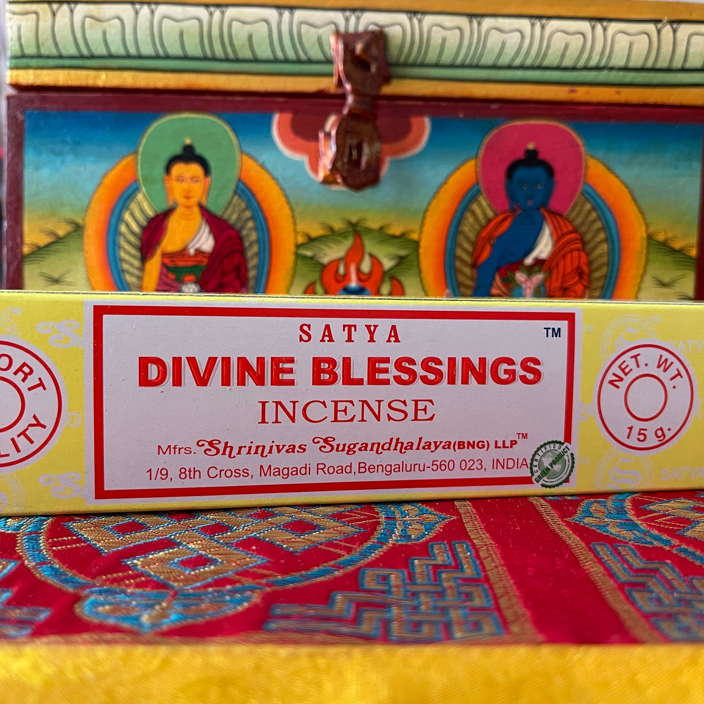 Satya Divine Blessings Incense
