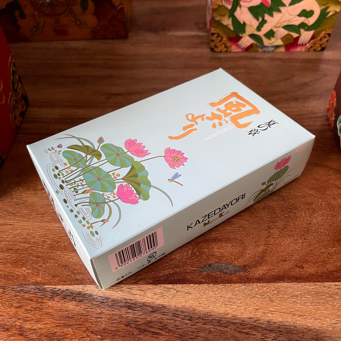 Kazedayori Summer Japanese Incense – Lotus & Lily of the Valley