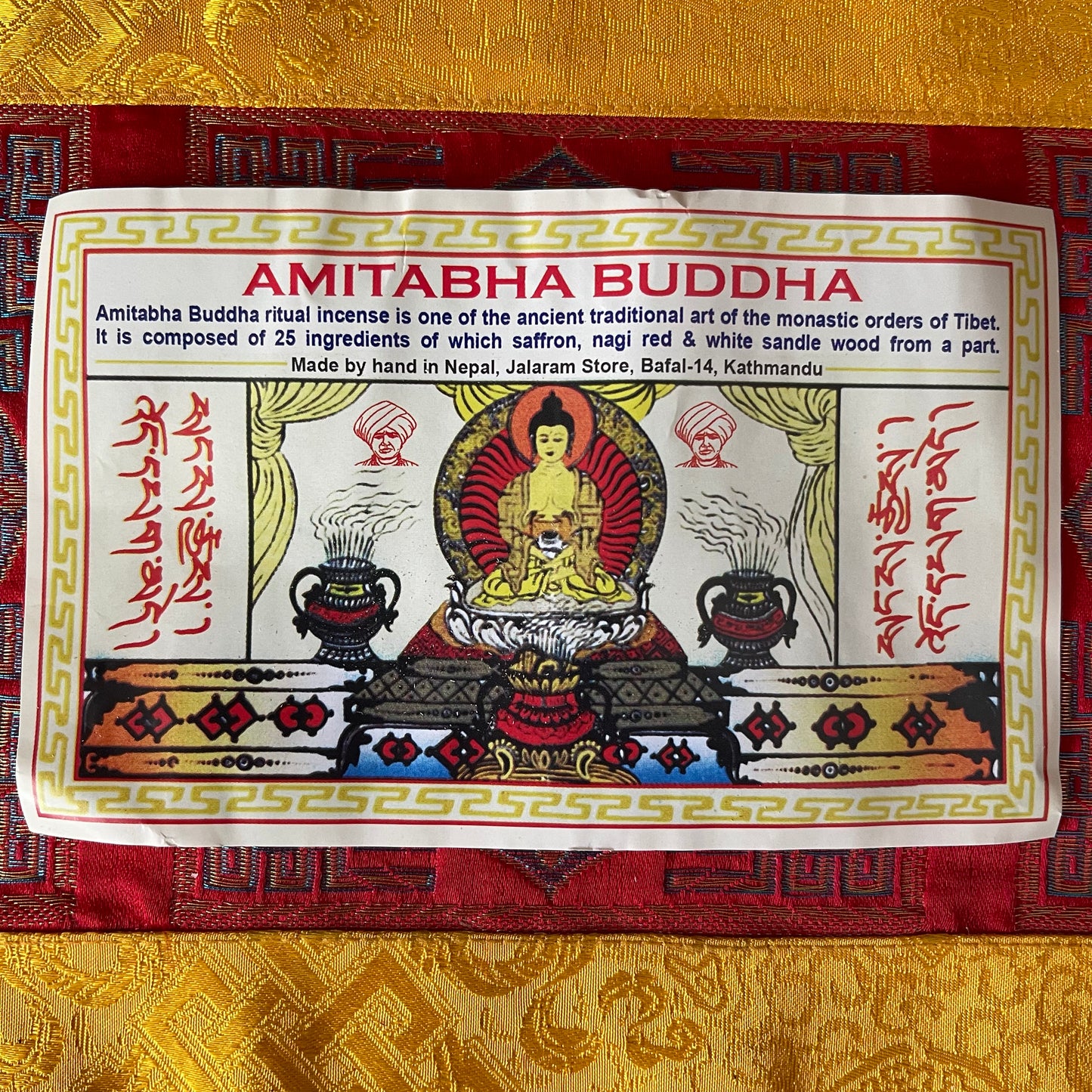 Amitabha Buddha Rope Incense | Tibetan Buddhist Rope Incense