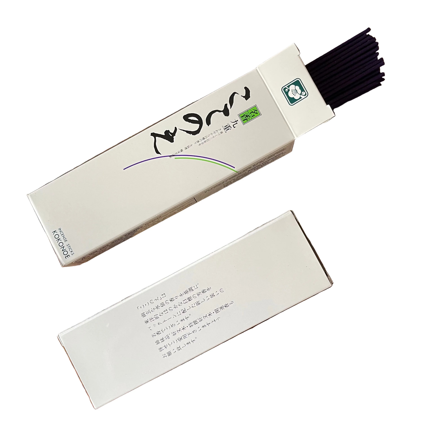 Kokonoe Incense - Medium Box (80 Short Sticks) Japanese Incense
