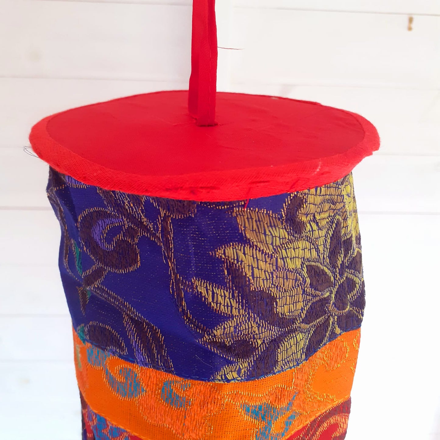 Tibetan Silk Brocade Chukur | Temple Hanging