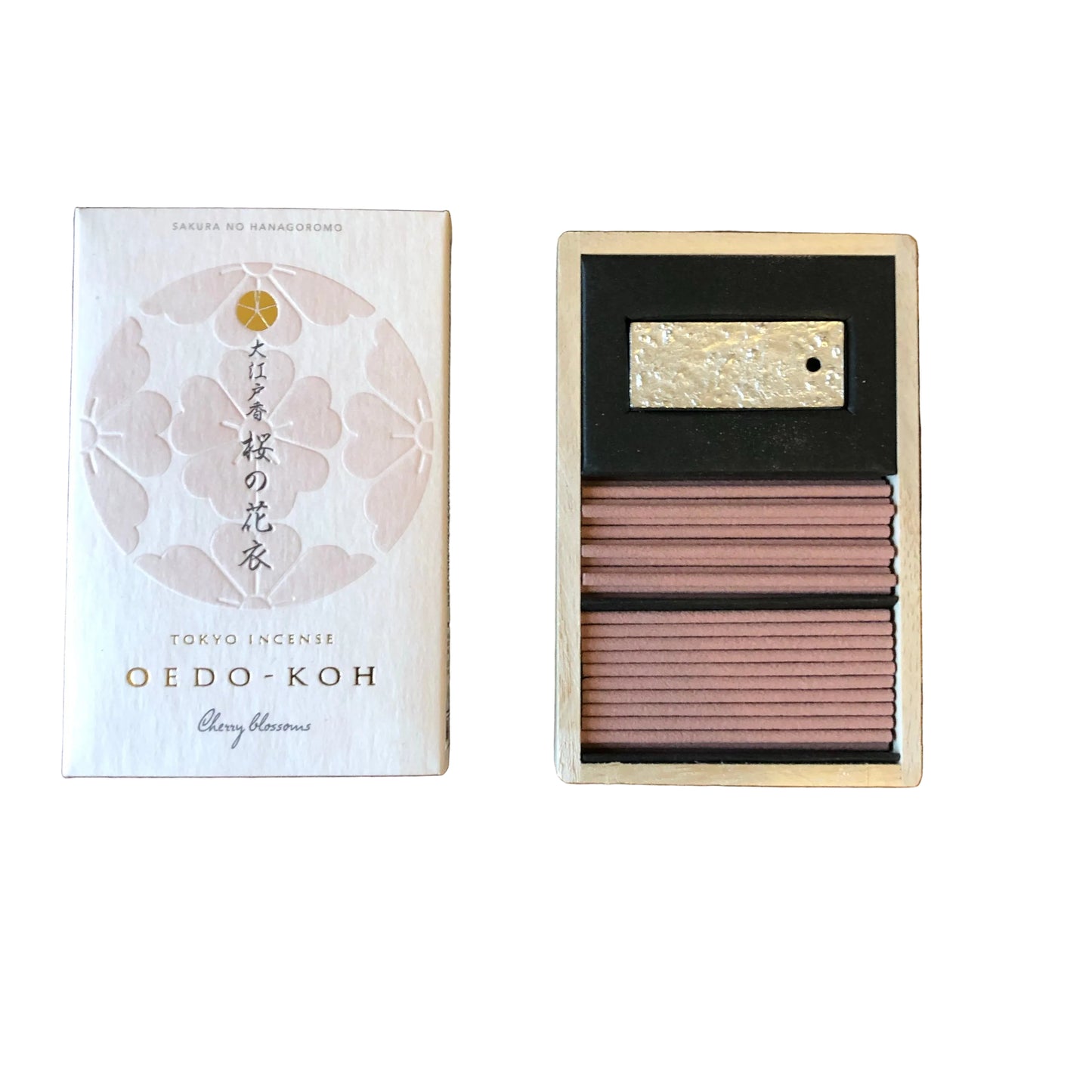 Oedo-Koh Cherry Blossom Japanese Incense – 60 Sticks Natural Oedo-Koh Incense