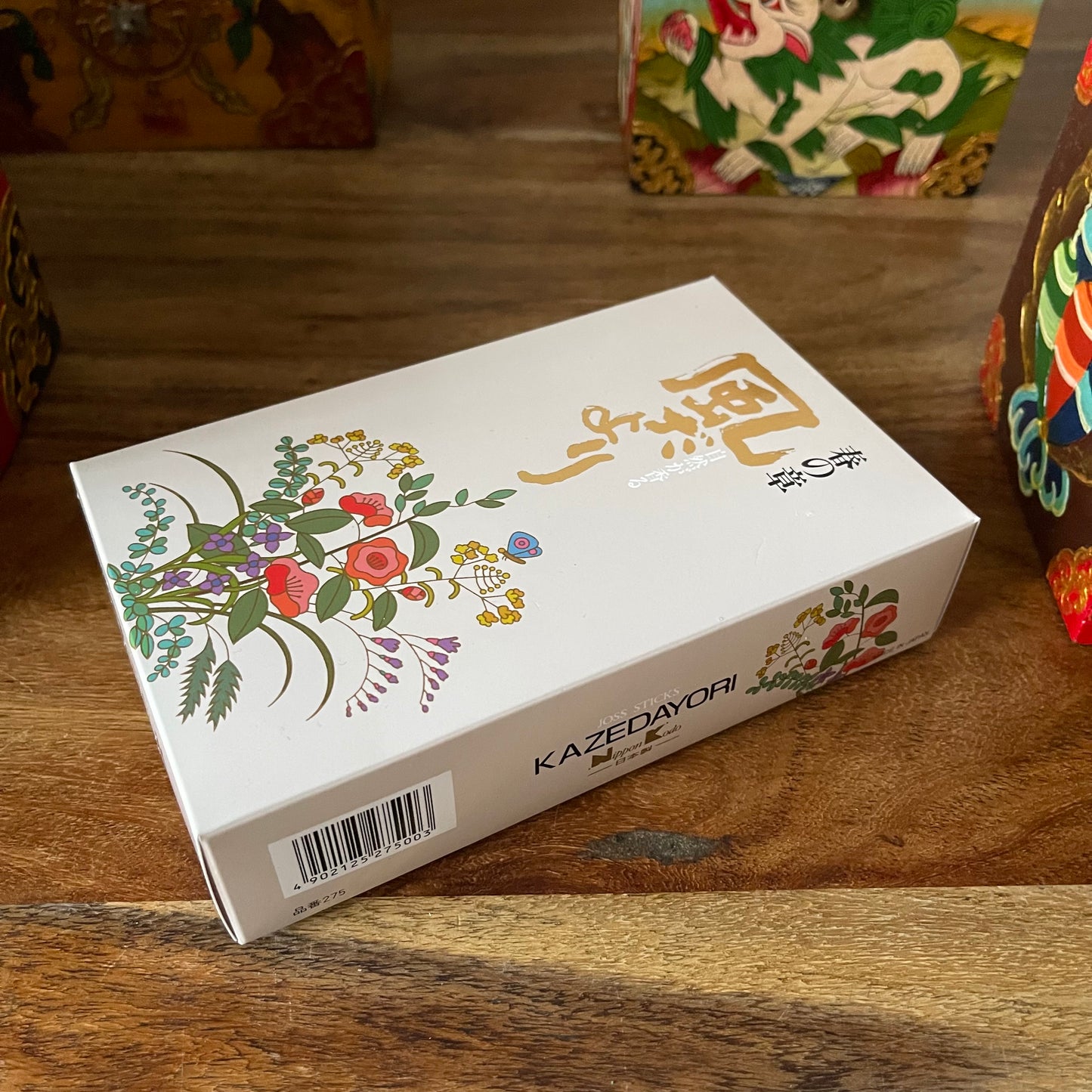 Kazedayori Spring Japanese Incense – Bulgarian Rose by Nippon Kodo