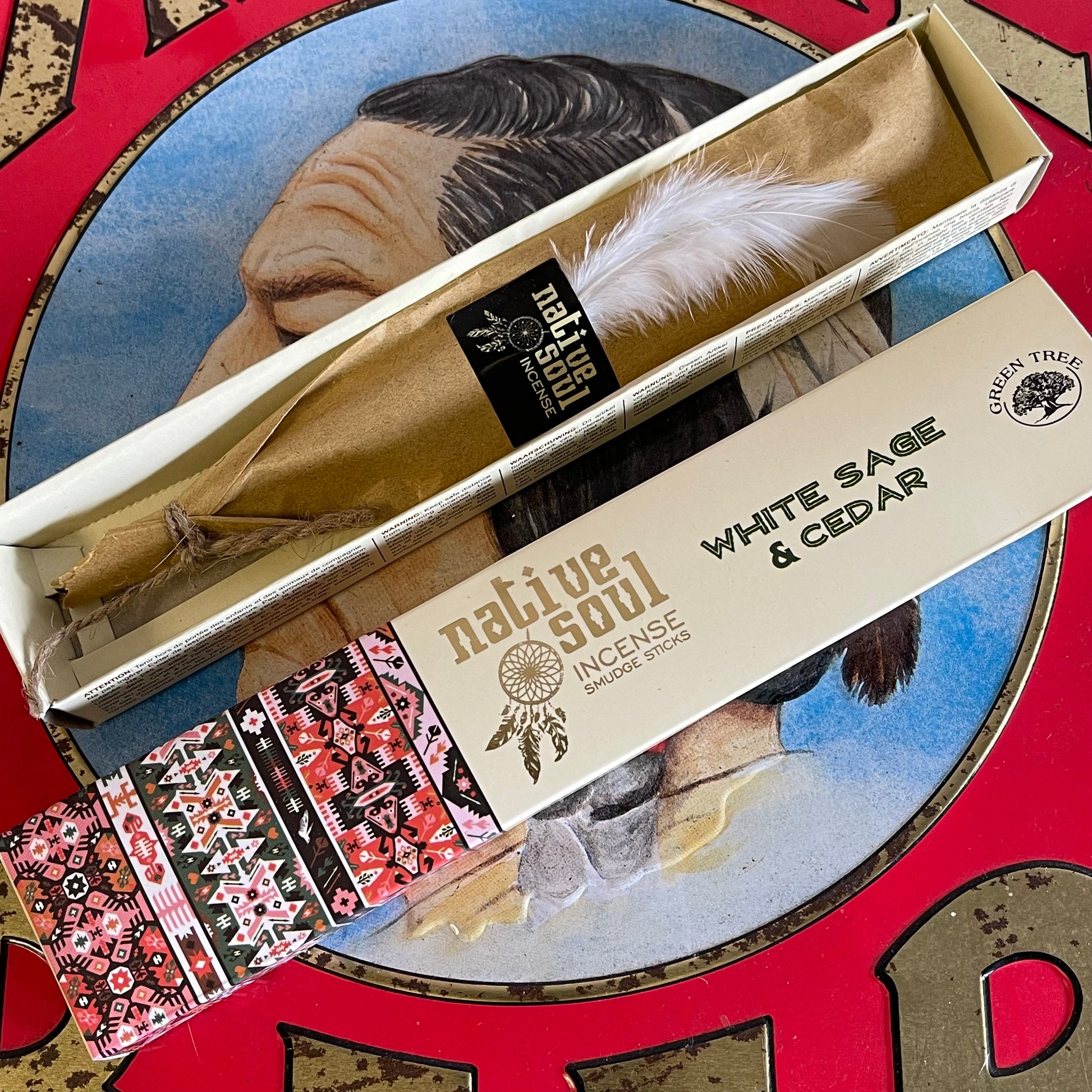 Native Soul white Sage & Cedar Incense sticks