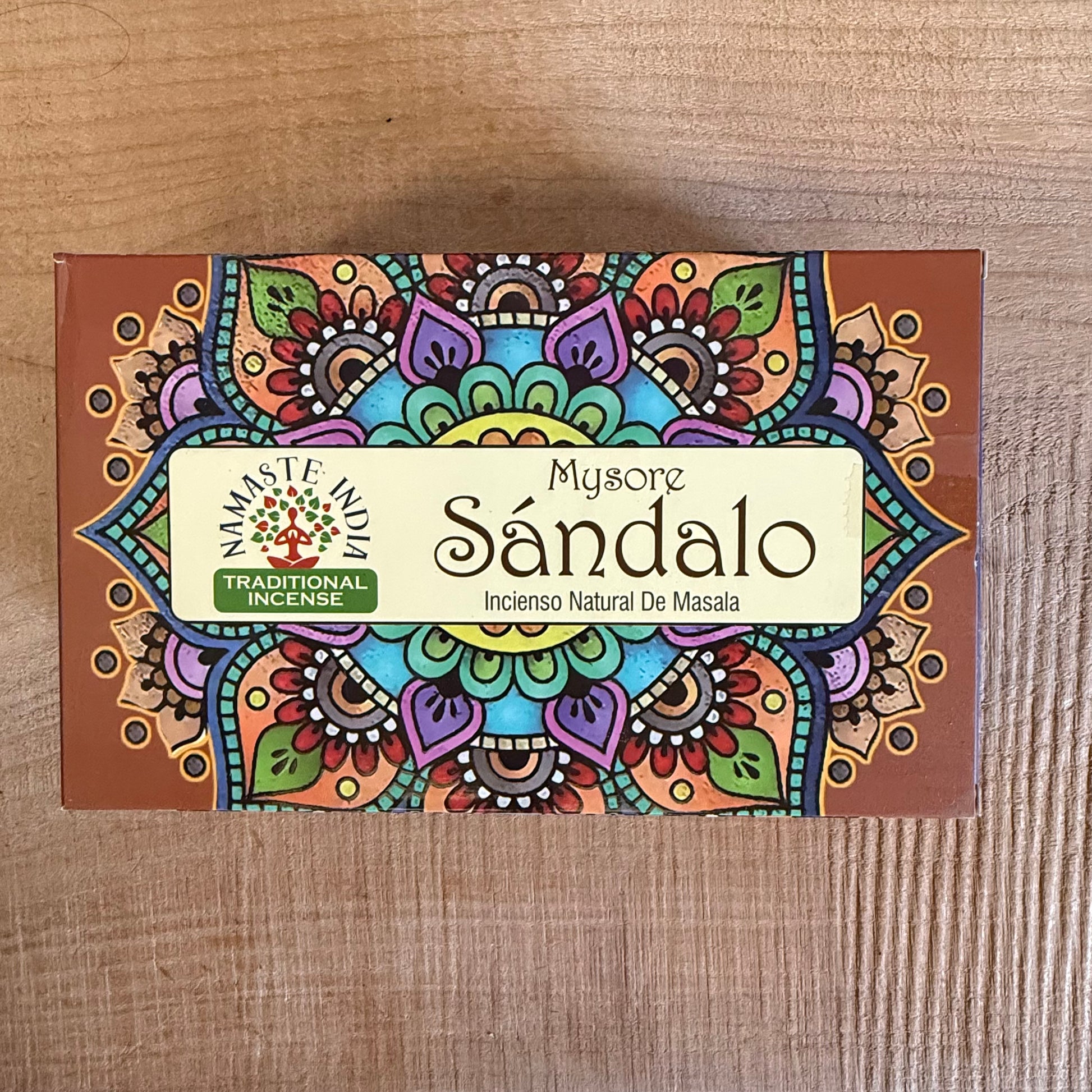 Sandalwood incense for meditation, grounding, and mindful focus