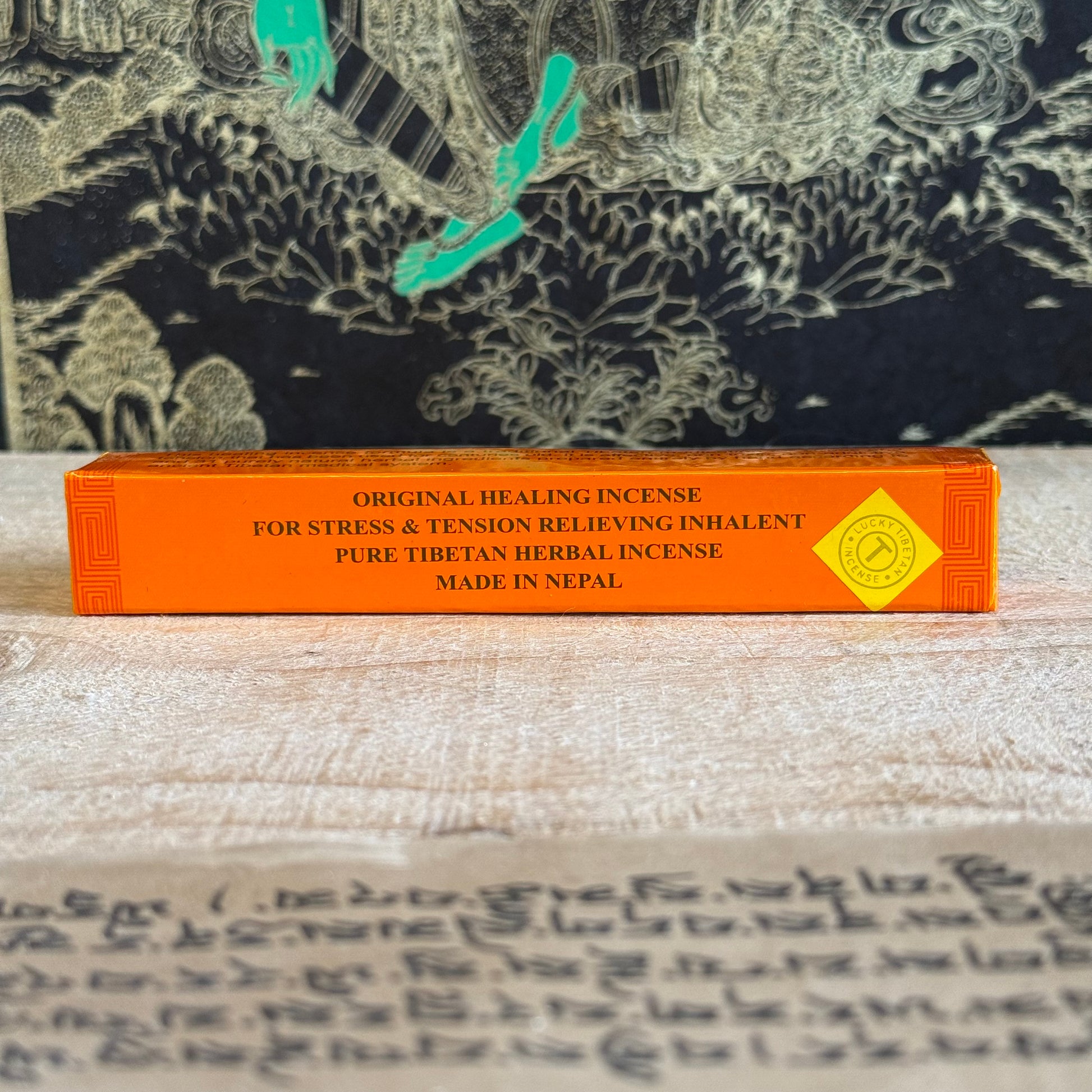 Authentic handmade Tibetan incense with 31 healing herbs. Grounding aroma ideal for meditation, healing, and relaxation. From the Himalayas with love.