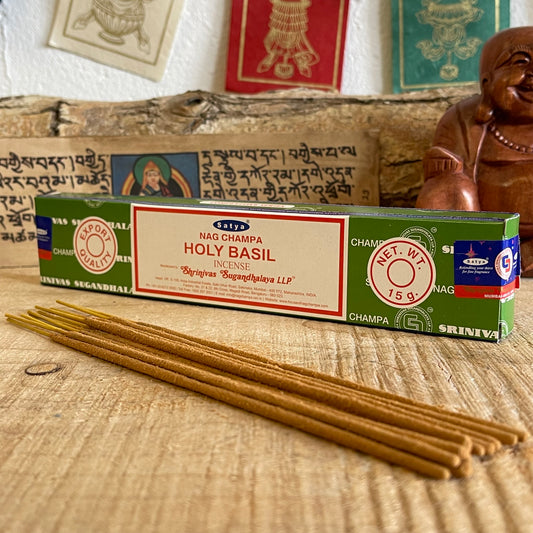 Satya Holy Basil Incense Sticks