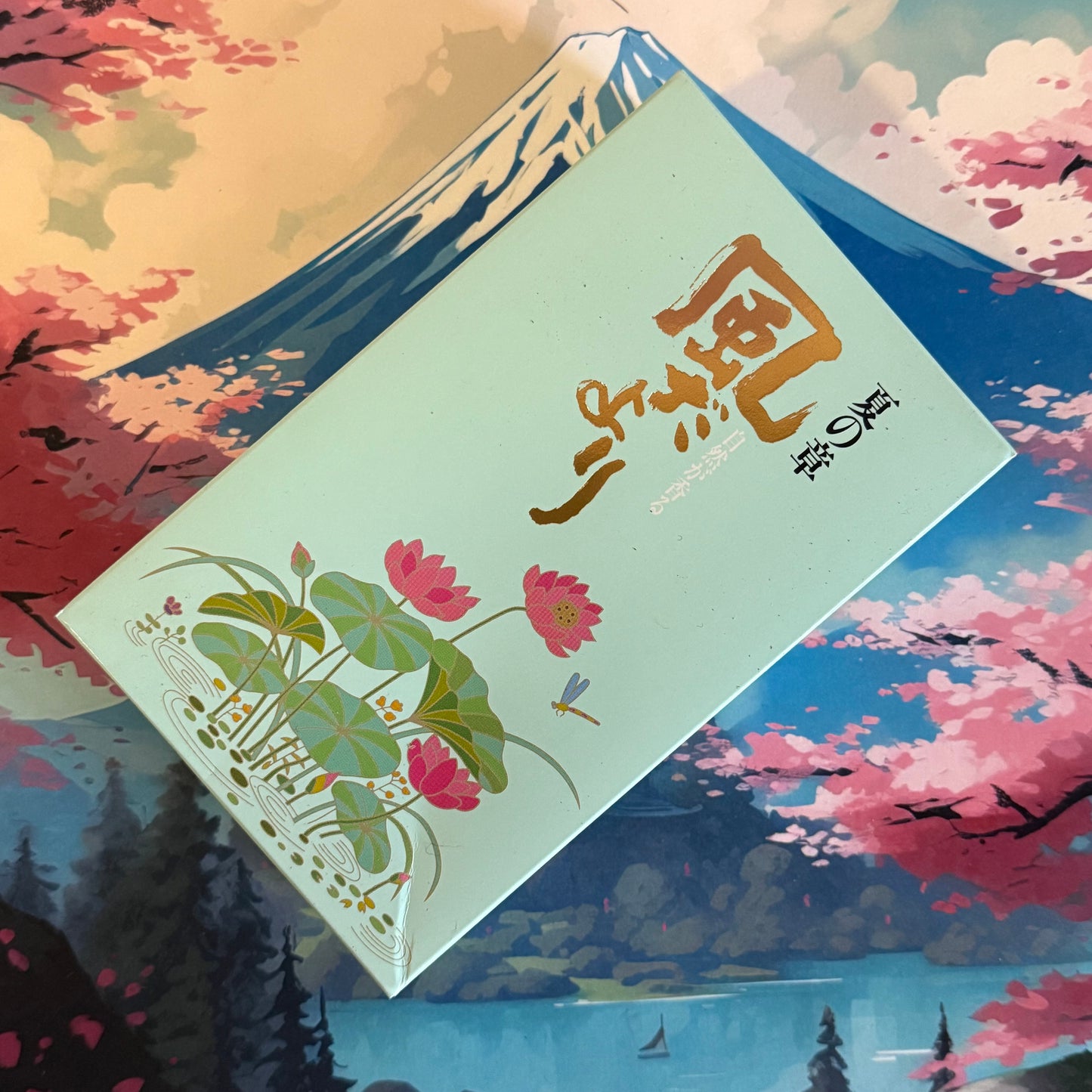 Kazedayori Summer Japanese Incense – Lotus & Lily of the Valley