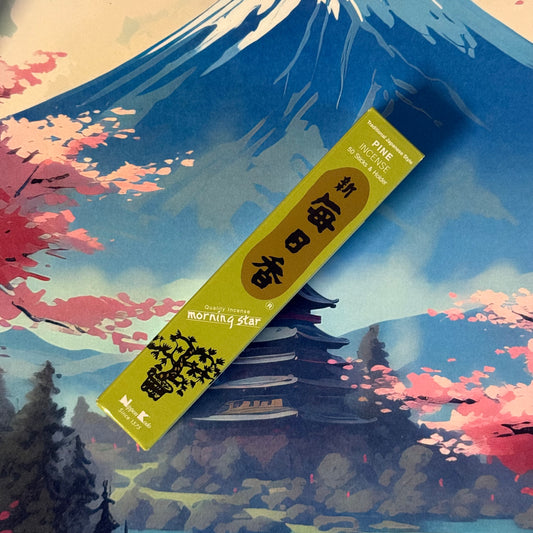 Morning Star Pine Japanese incense sticks fresh pine scent