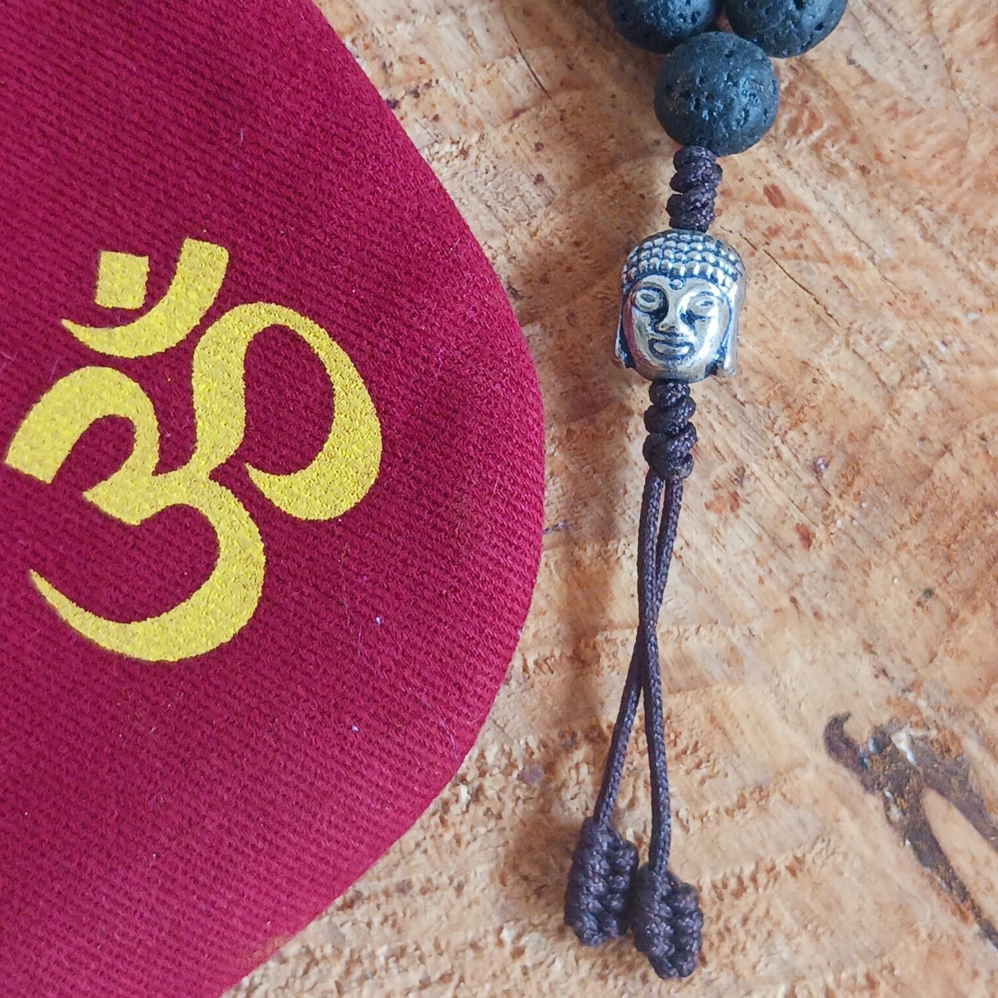 Lava Bead & Buddha Prayer Beads | Mallah Beads