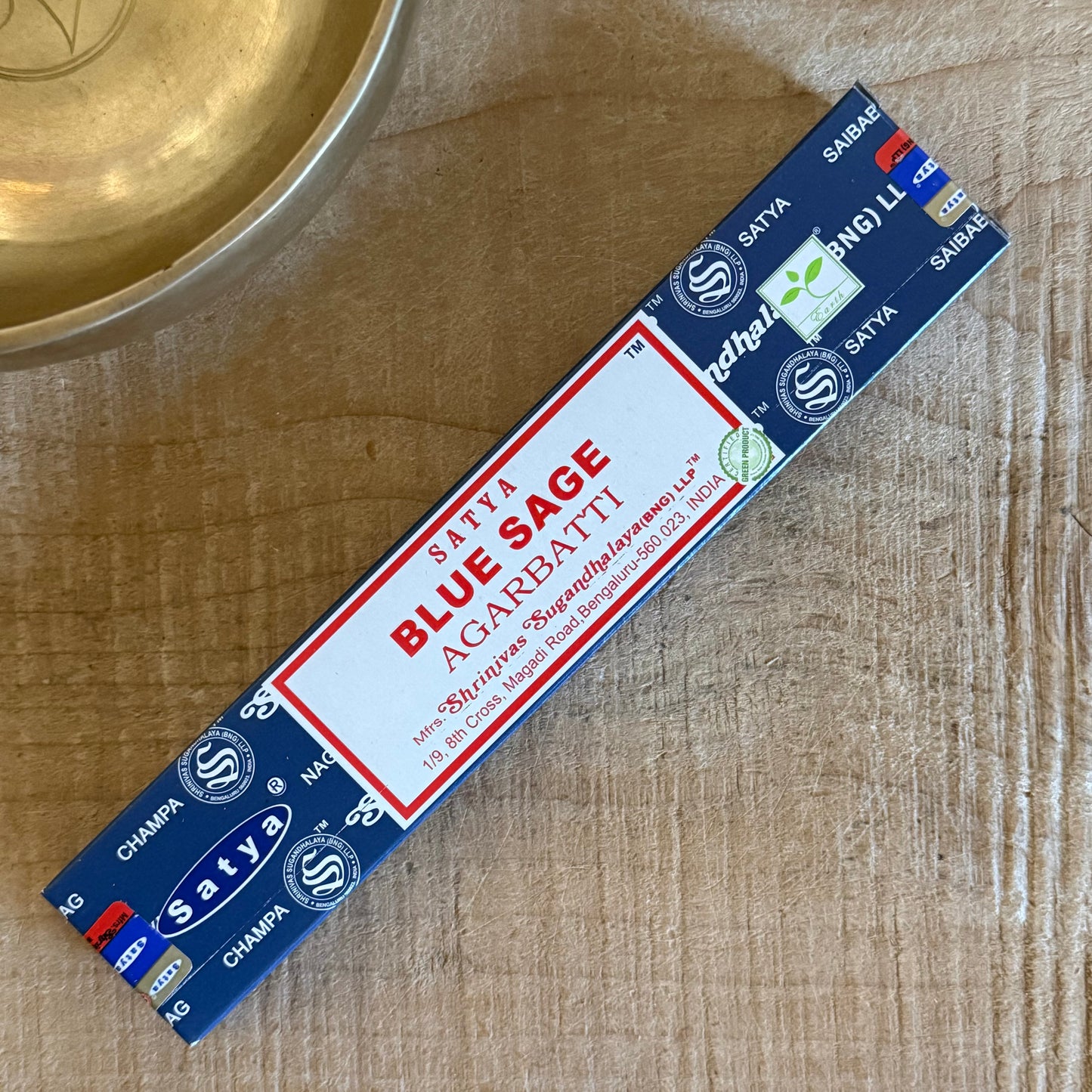 Satya Blue Sage Incense Sticks – Sai Baba Collection
