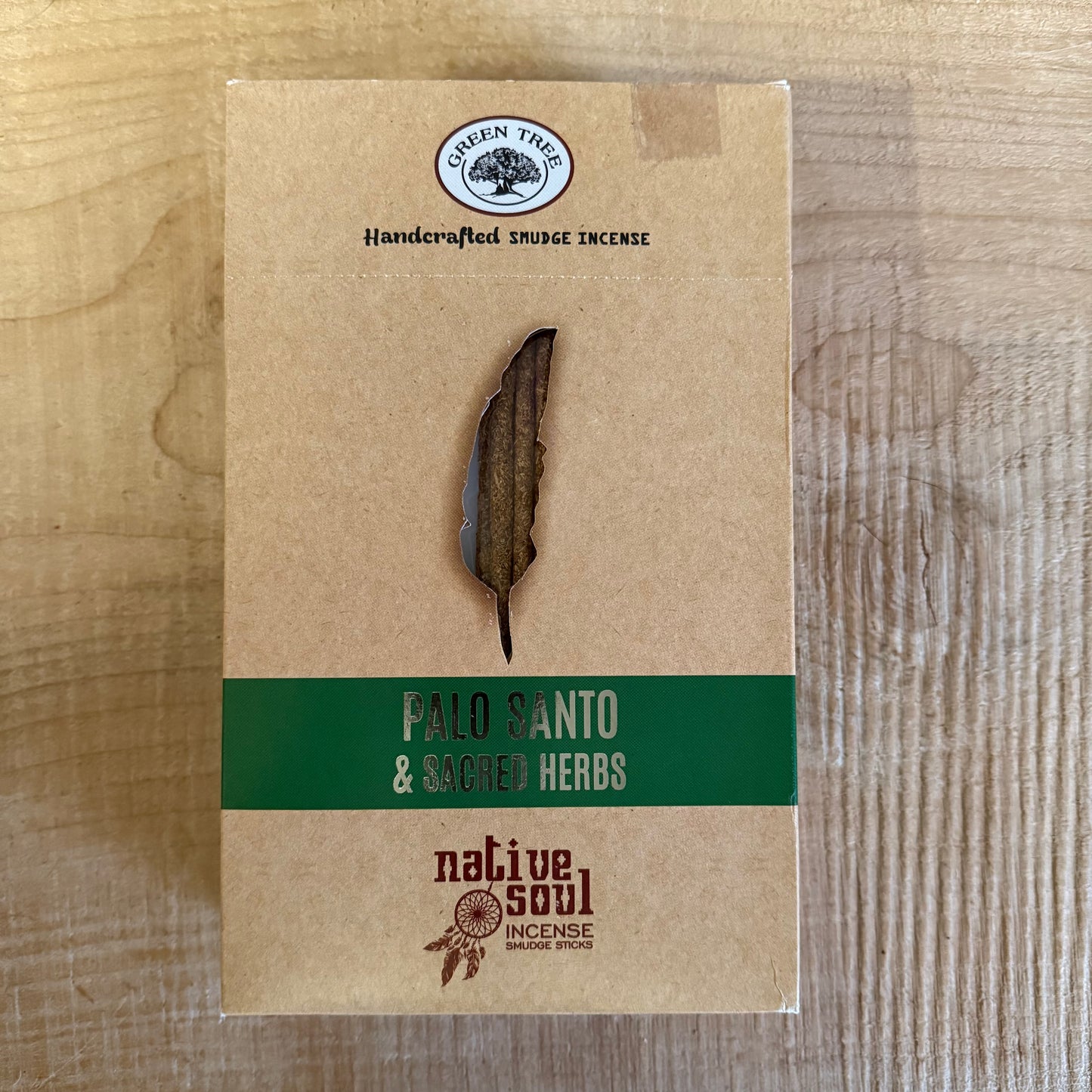 Native Soul smudge incense sticks with Palo Santo and sacred herbs for cleansing