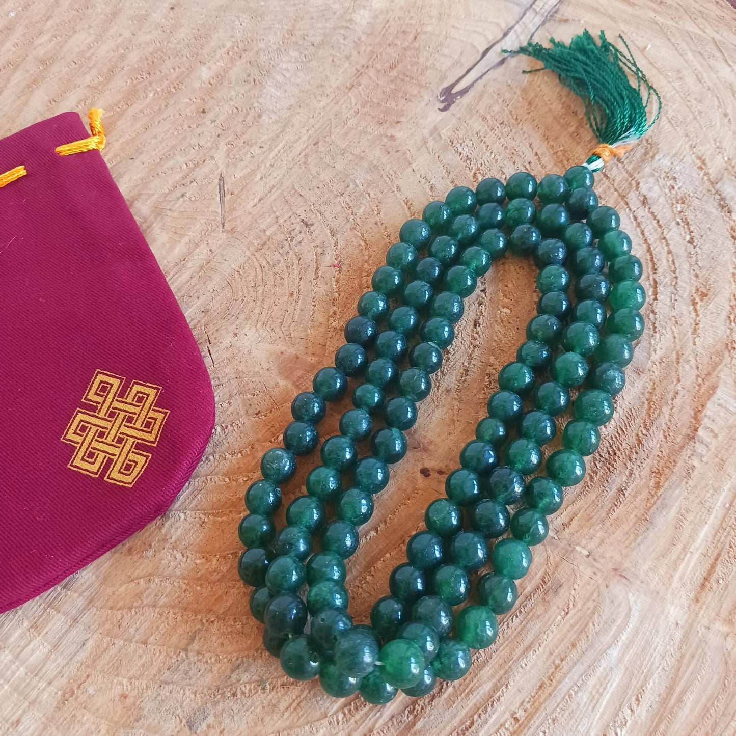 Mala Prayer Beads | Jade 7mm
