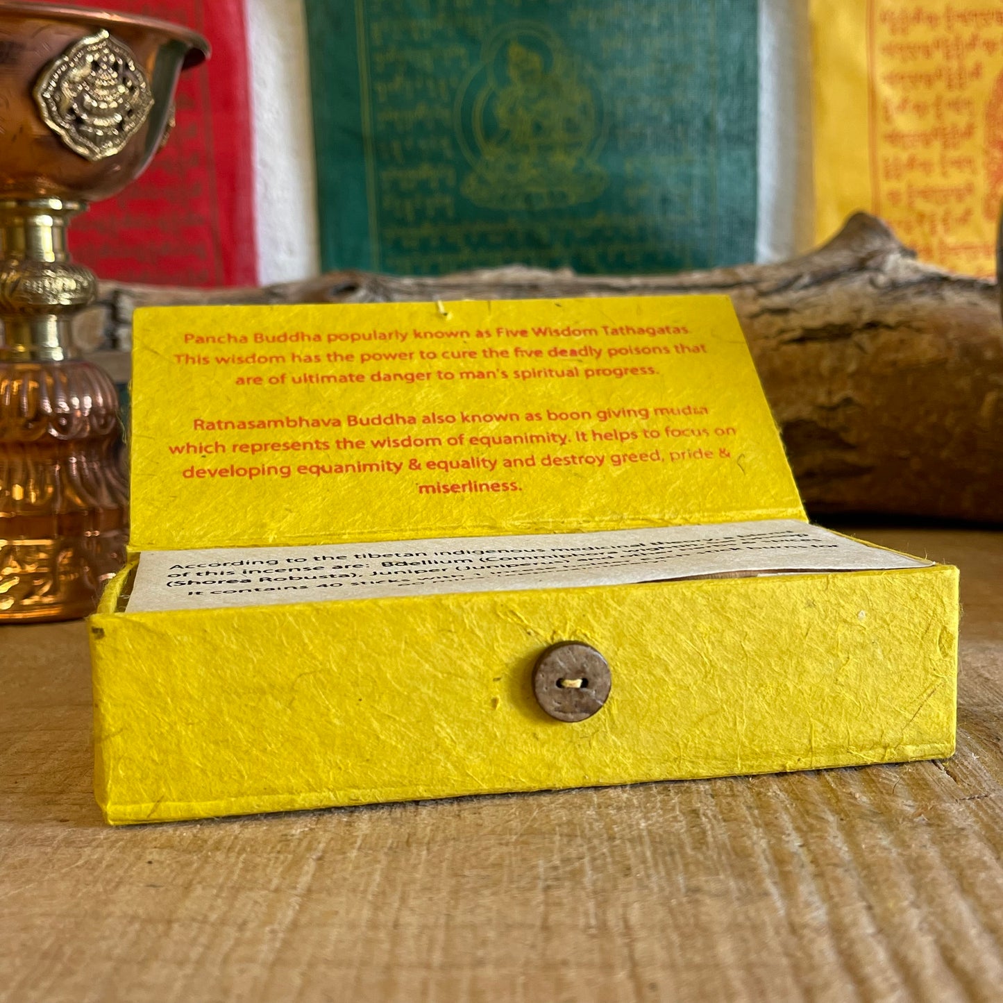 Ratnasambhava Buddha Incense Gift Pack