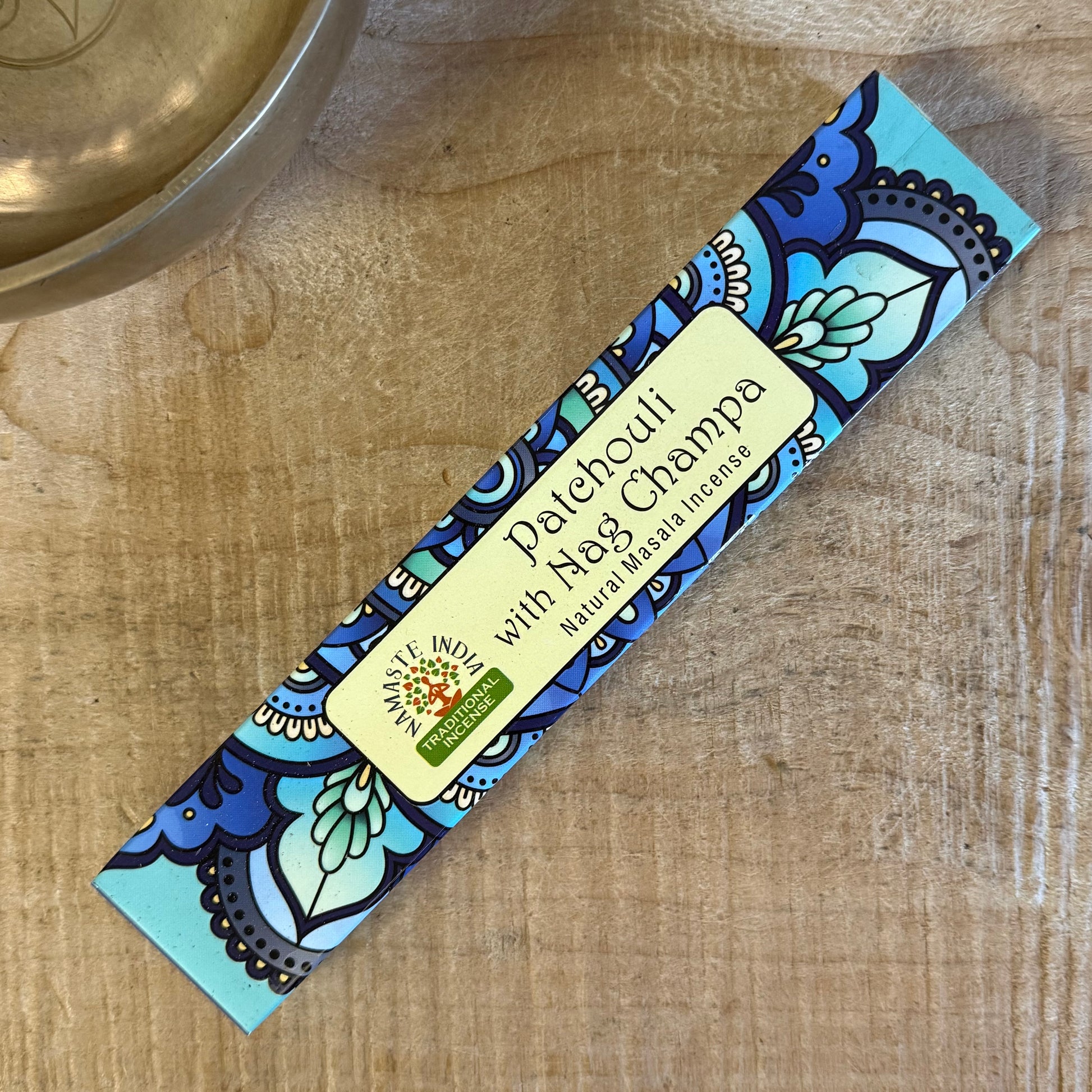 Patchouli and Nag Champa incense for meditation, ritual, and spiritual grounding
