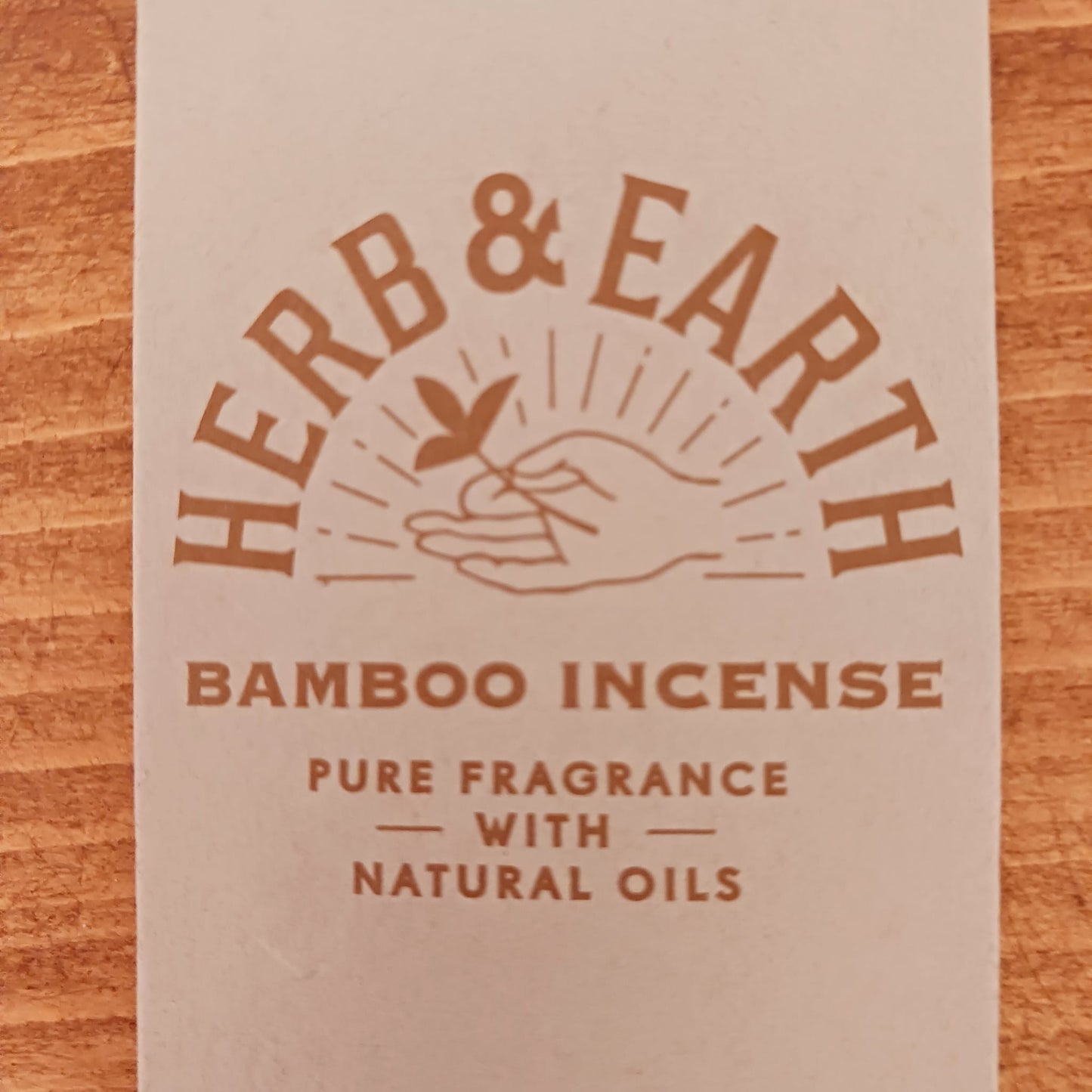 Herb & Earth Bamboo Incense Sticks | Vanilla