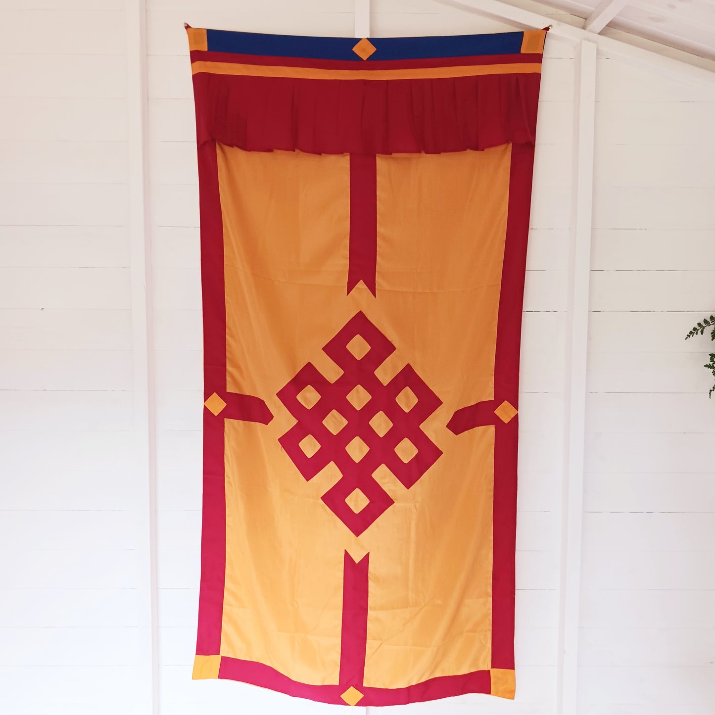 Tibetan Endless Knot Door Curtain