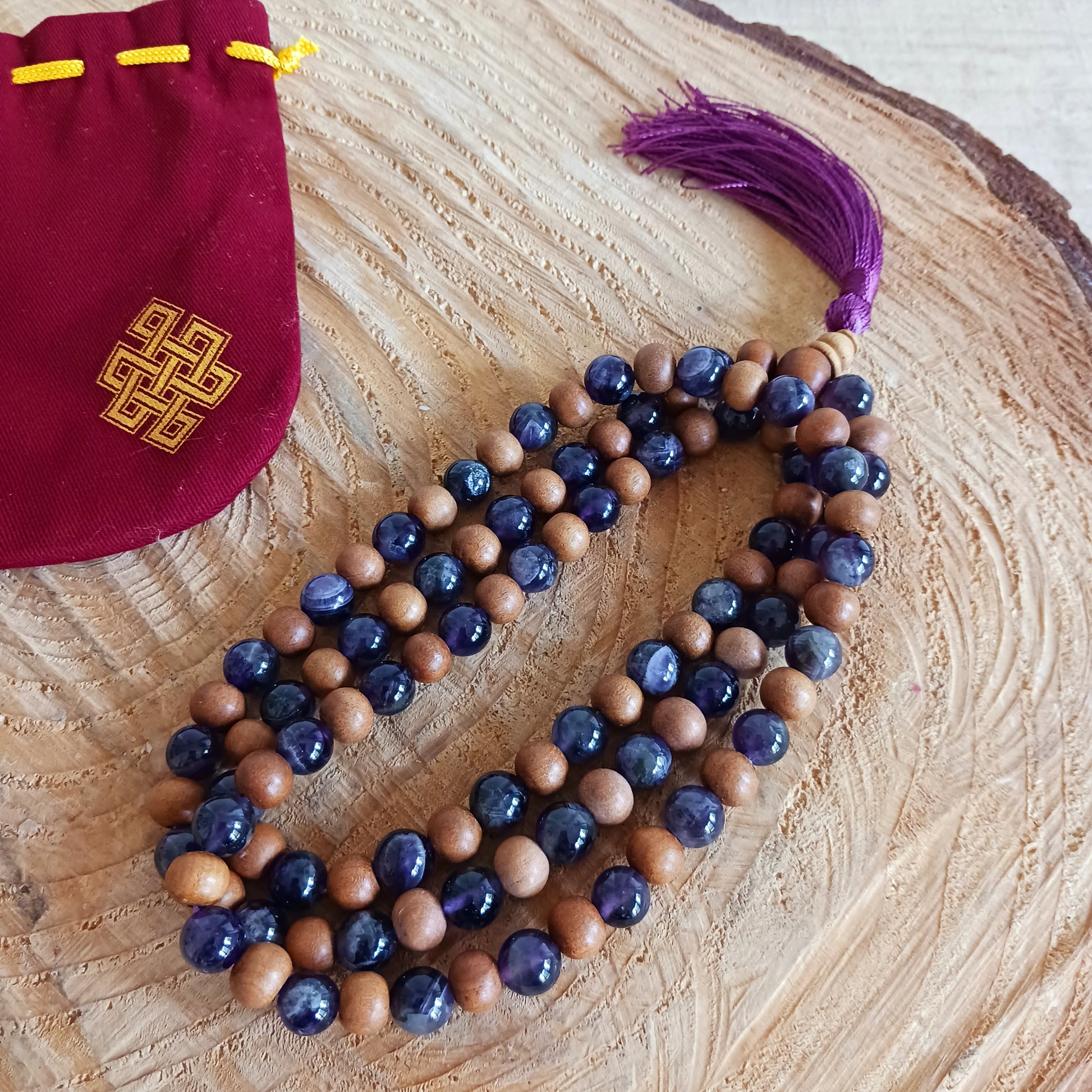 Buddhist mala beads